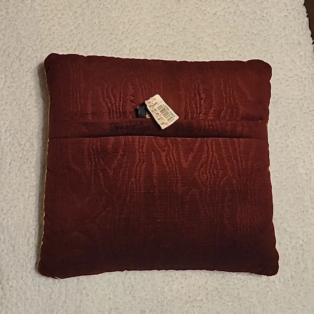 Vintage burgundy red